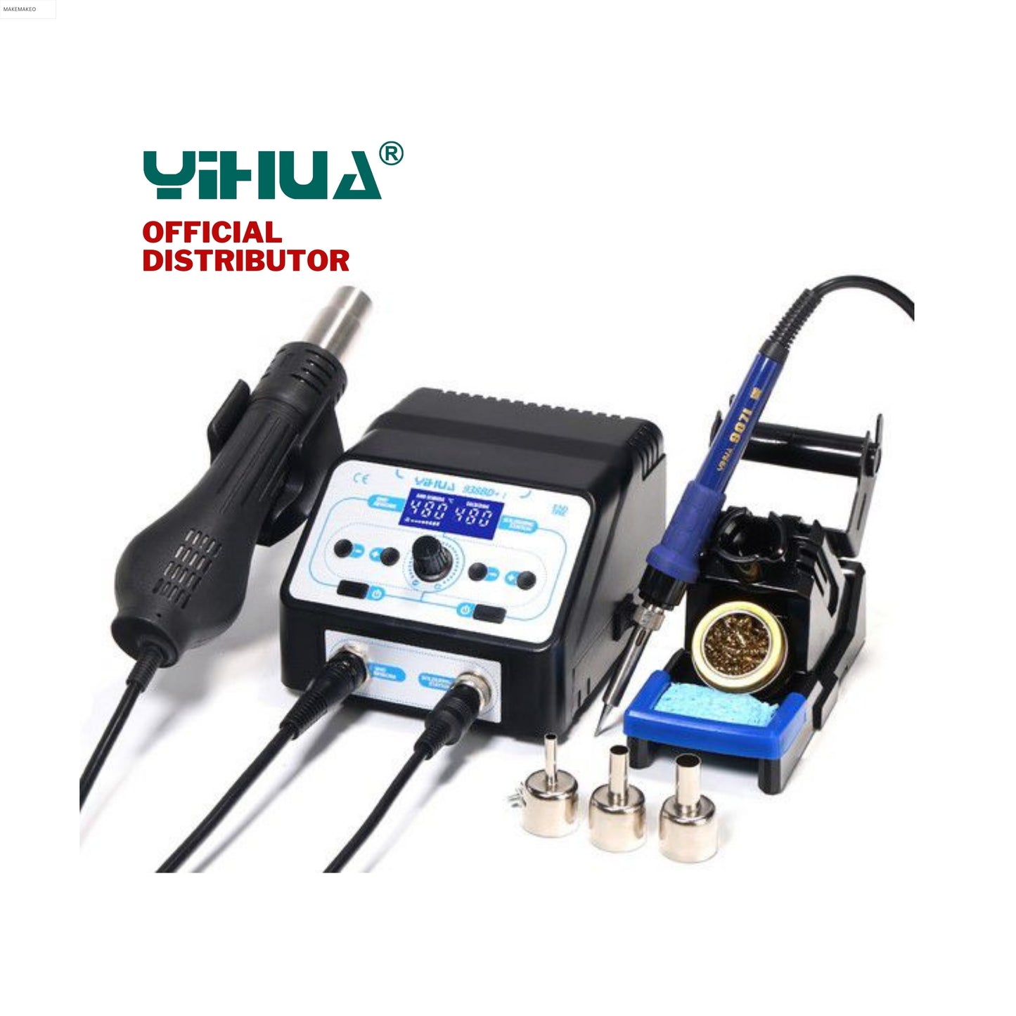 Yihua 938BD+-I 2 in 1 Soldering Hot Air Rework Station