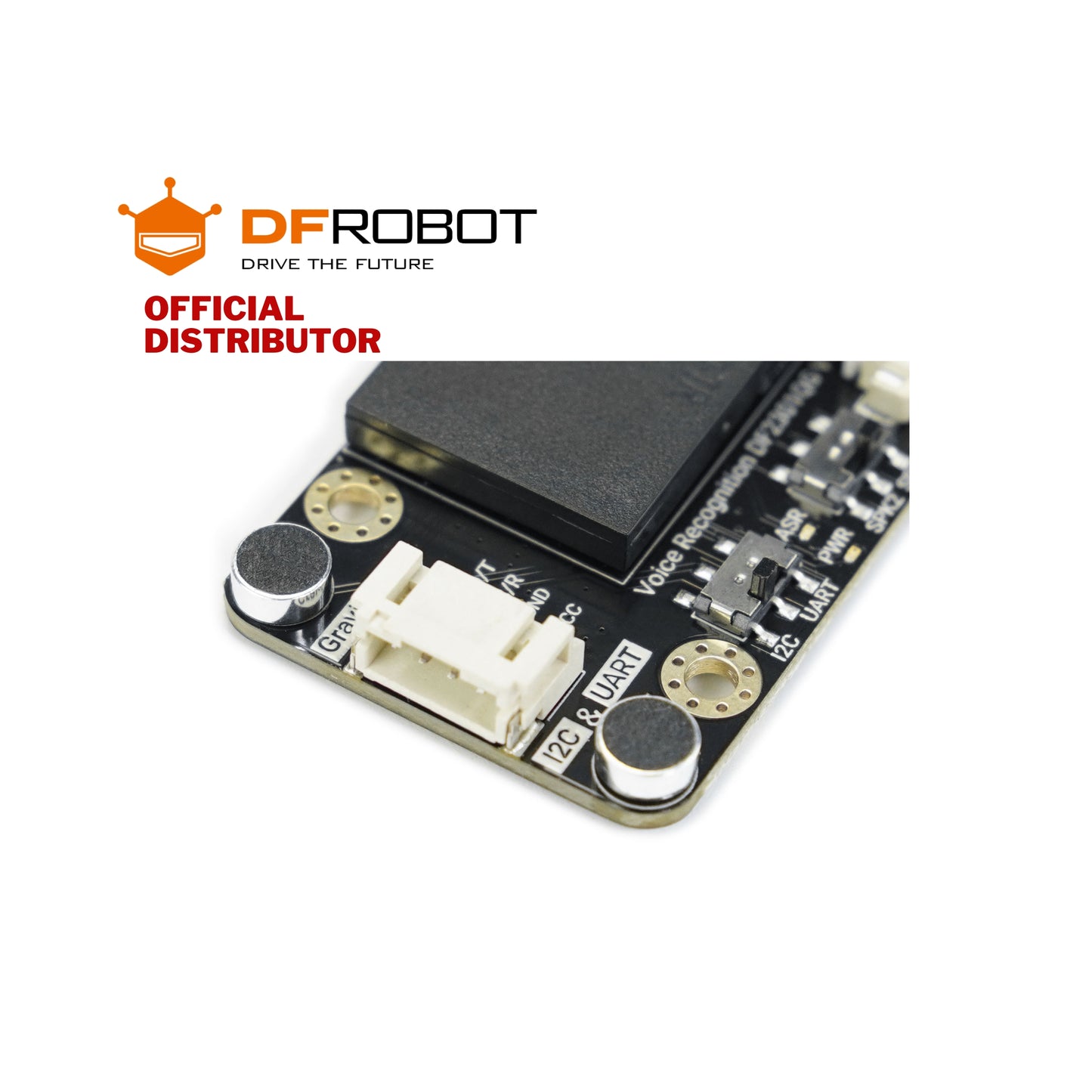 DFRobot Gravity: Offline Language Learning Voice Recognition Sensor for Arduino / Raspberry Pi / Python / ESP32 - I2C & UART | SEN0539-EN