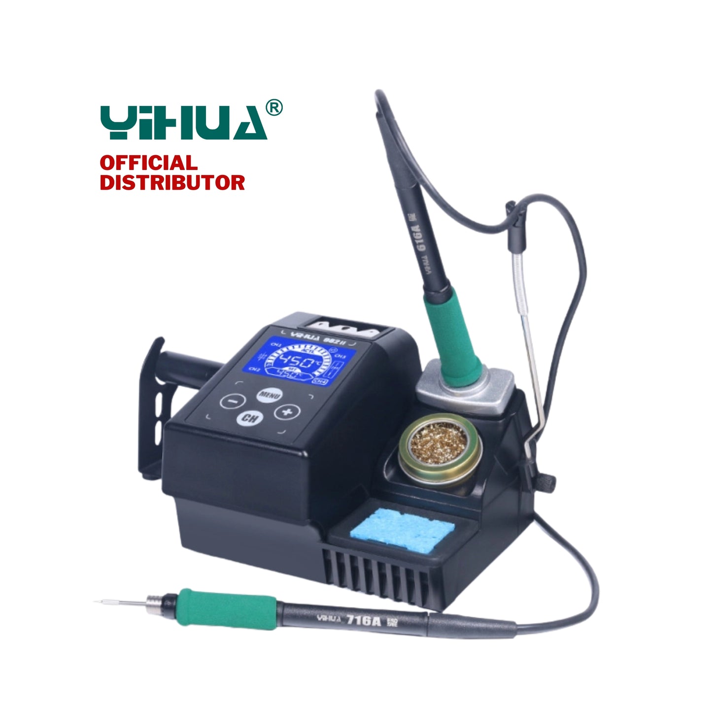 YIHUA 982-II Compatible Soldering Iron Handle C210 C245 Lead Free Welding Rework Soldering Station