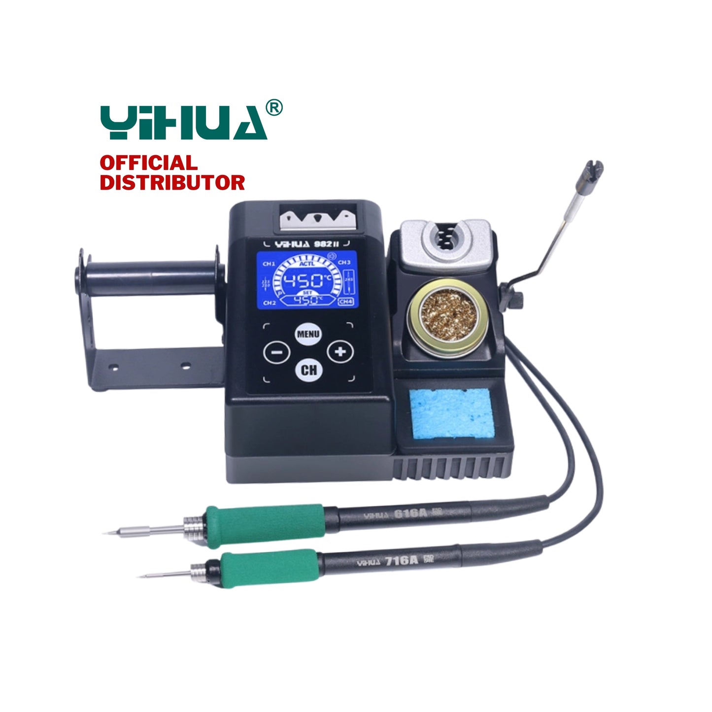 YIHUA 982-II Compatible Soldering Iron Handle C210 C245 Lead Free Welding Rework Soldering Station