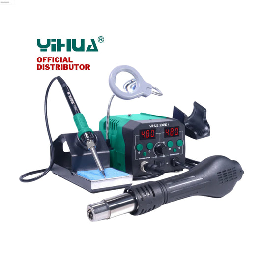 Yihua 938BD-II 2-in-1 Rework Station with Magnifier