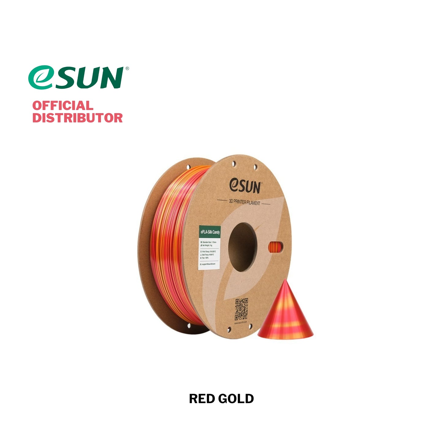 eSUN ePLA-Silk Candy 3D Printer Filament 1.75mm 1KG