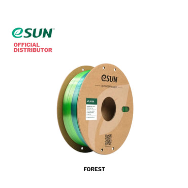 eSUN ePLA-Silk Rainbow 3D Printer Filament 1.75mm 1KG