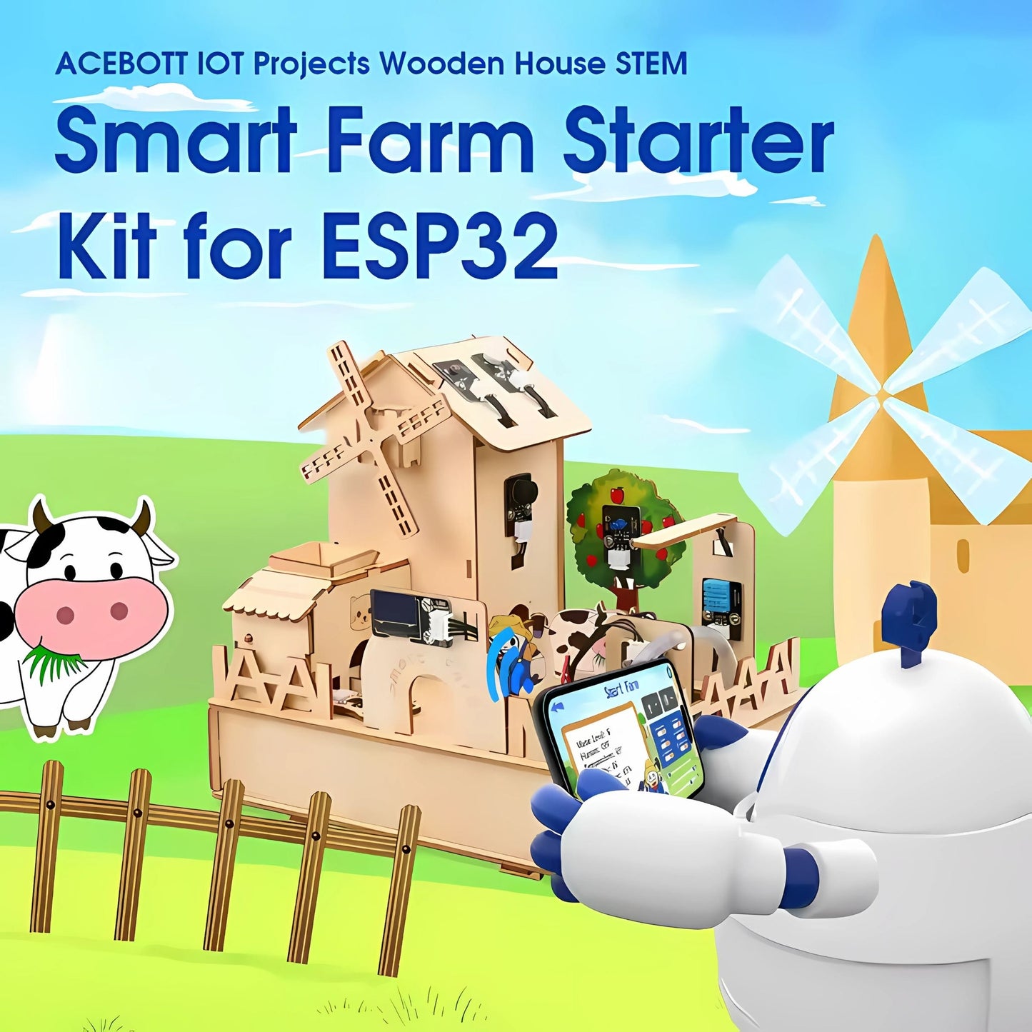 ACEBOTT ESP32 Smart Farm Kit