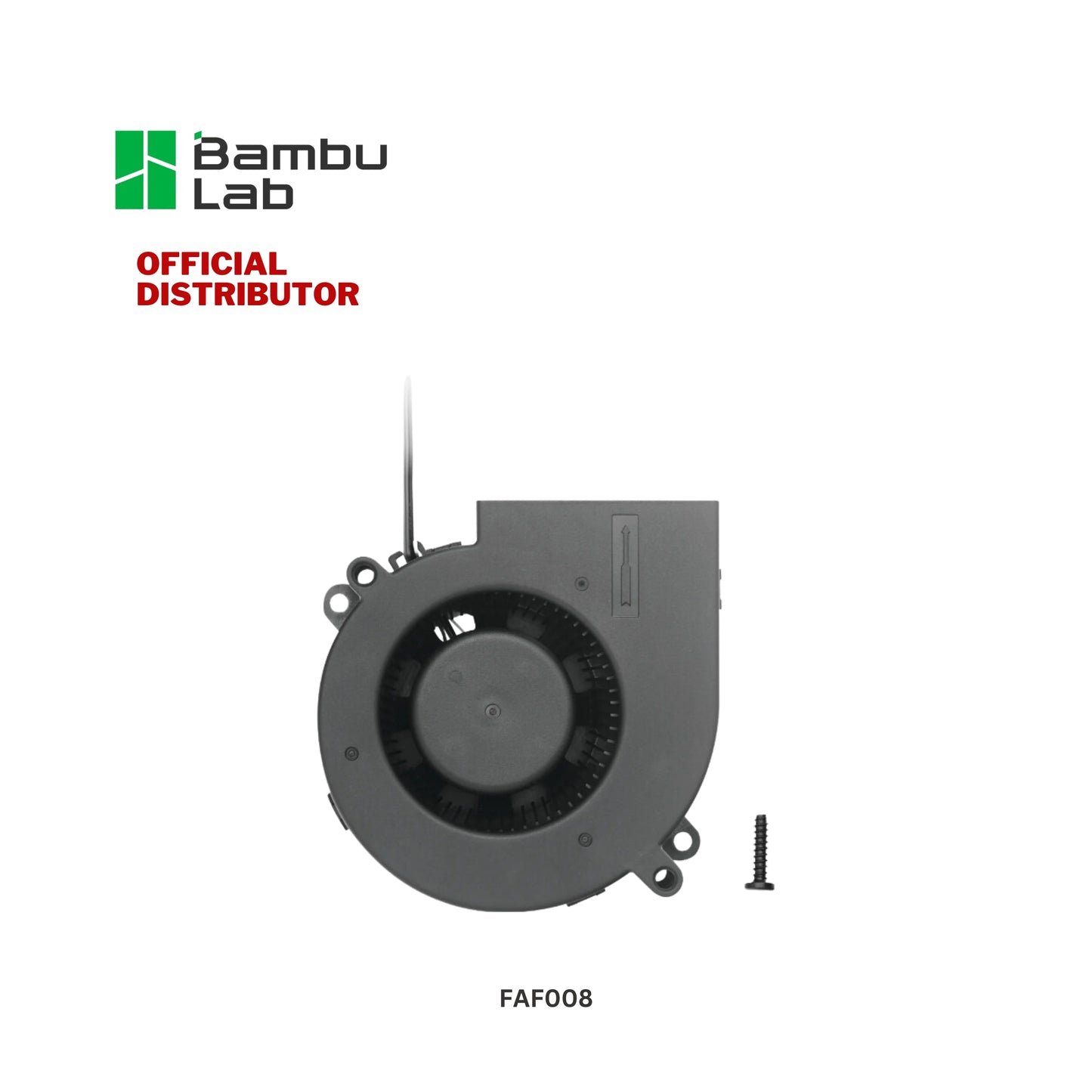Bambu Lab Chamber Temperature Regulator Fan for X1E 3D Printer