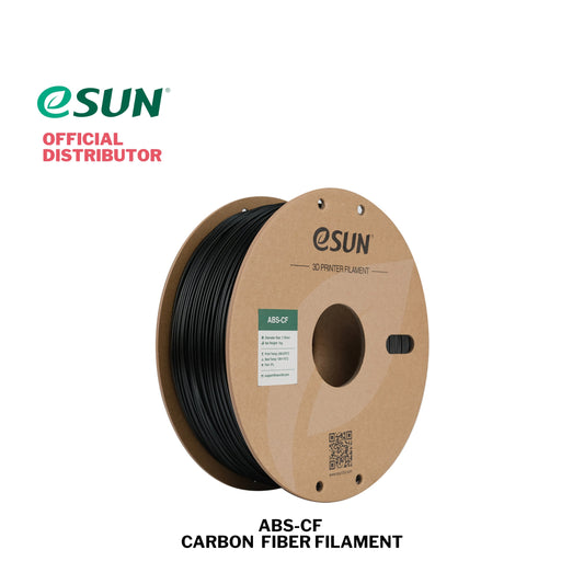 eSUN ABS-CF Carbon Fiber Black 3D Printer Filament 1.75mm 1KG