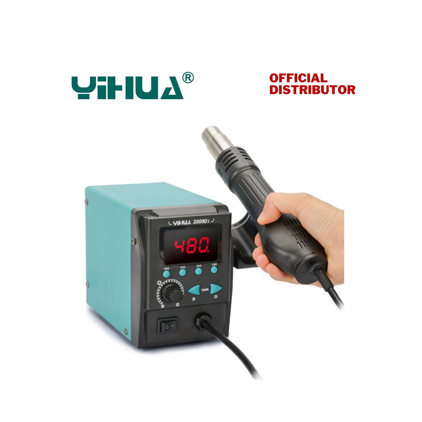 Yihua 2009D-I Soldering Station with Hot Air Gun