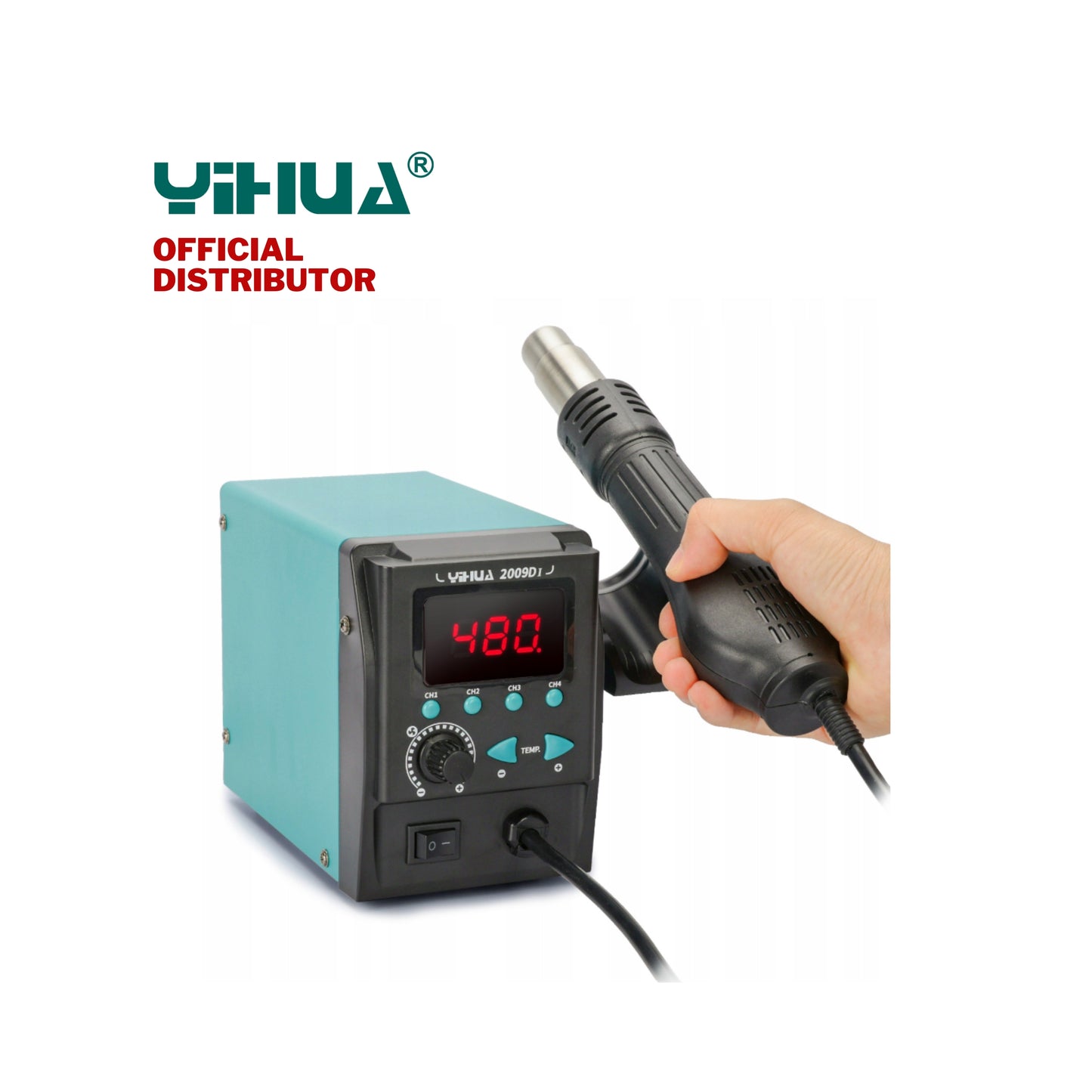 Yihua 2009D-I Soldering Station with Hot Air Gun