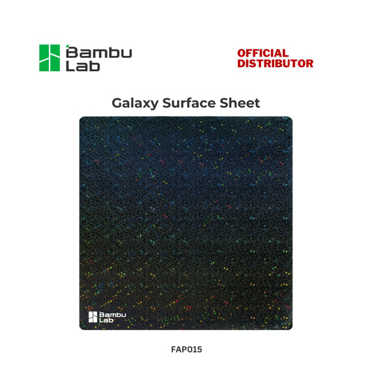 Bambu Lab 3D Effect Galaxy Surface Sheet 256x256mm for A1, P1, and X1 Series | FAP015