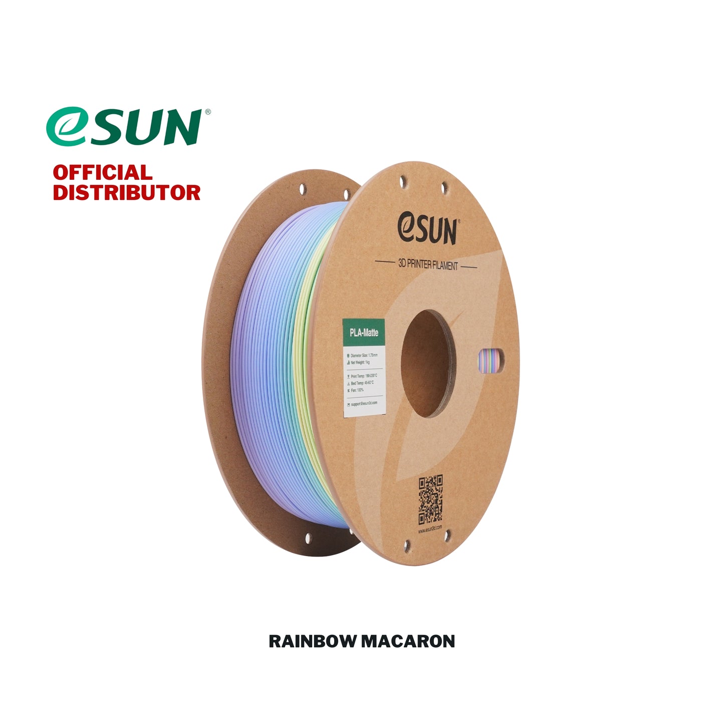 eSun PLA Matte Rainbow Filament