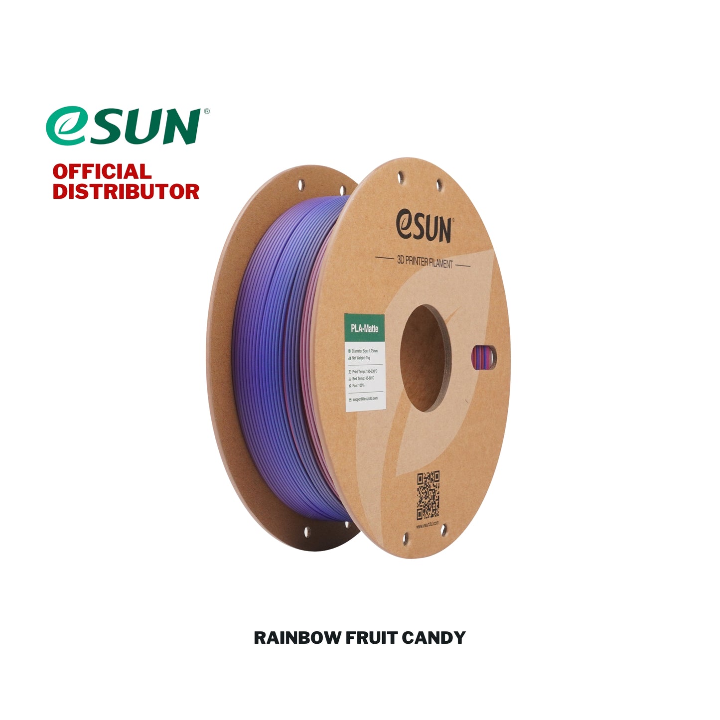 eSun PLA Matte Rainbow Filament