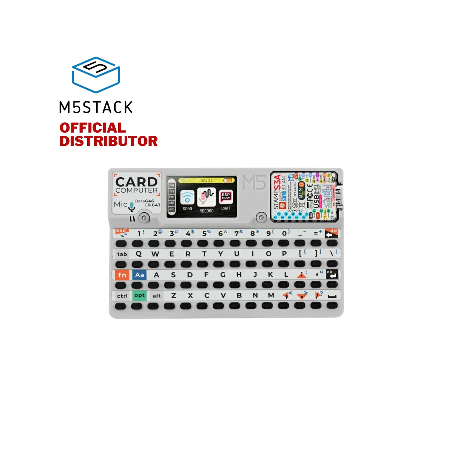 M5Stack Cardputer Kit with M5StampS3