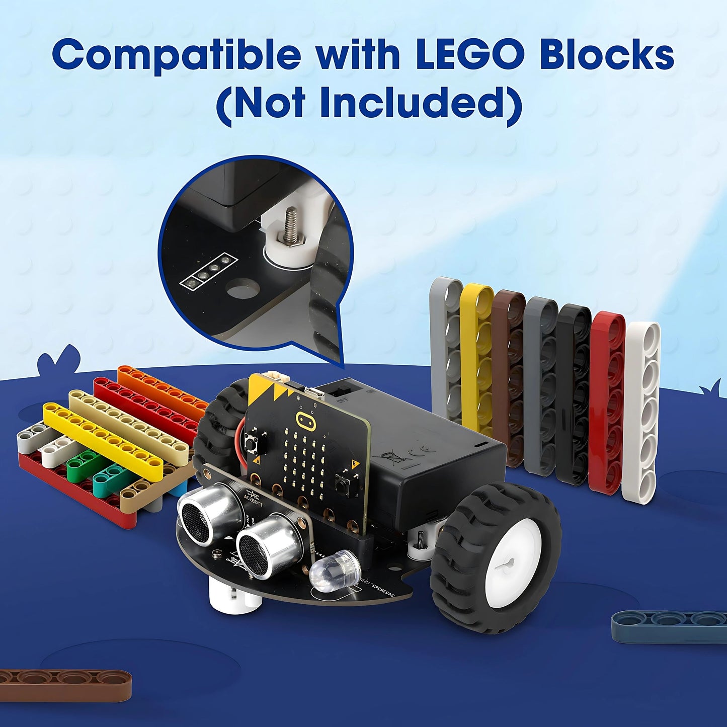 ACEBOTT micro:bit TinkerBott Robot Car Kit