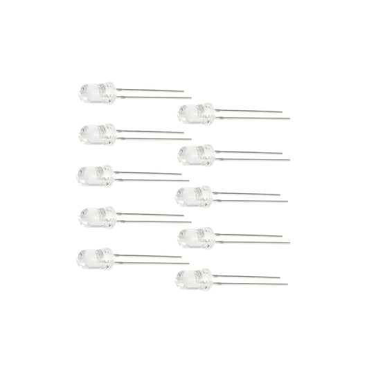 10pcs White LED 5mm