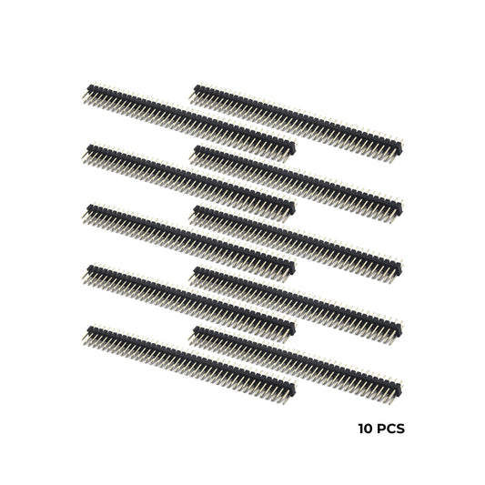 10pcs 2x40 Pin Male Header Straight