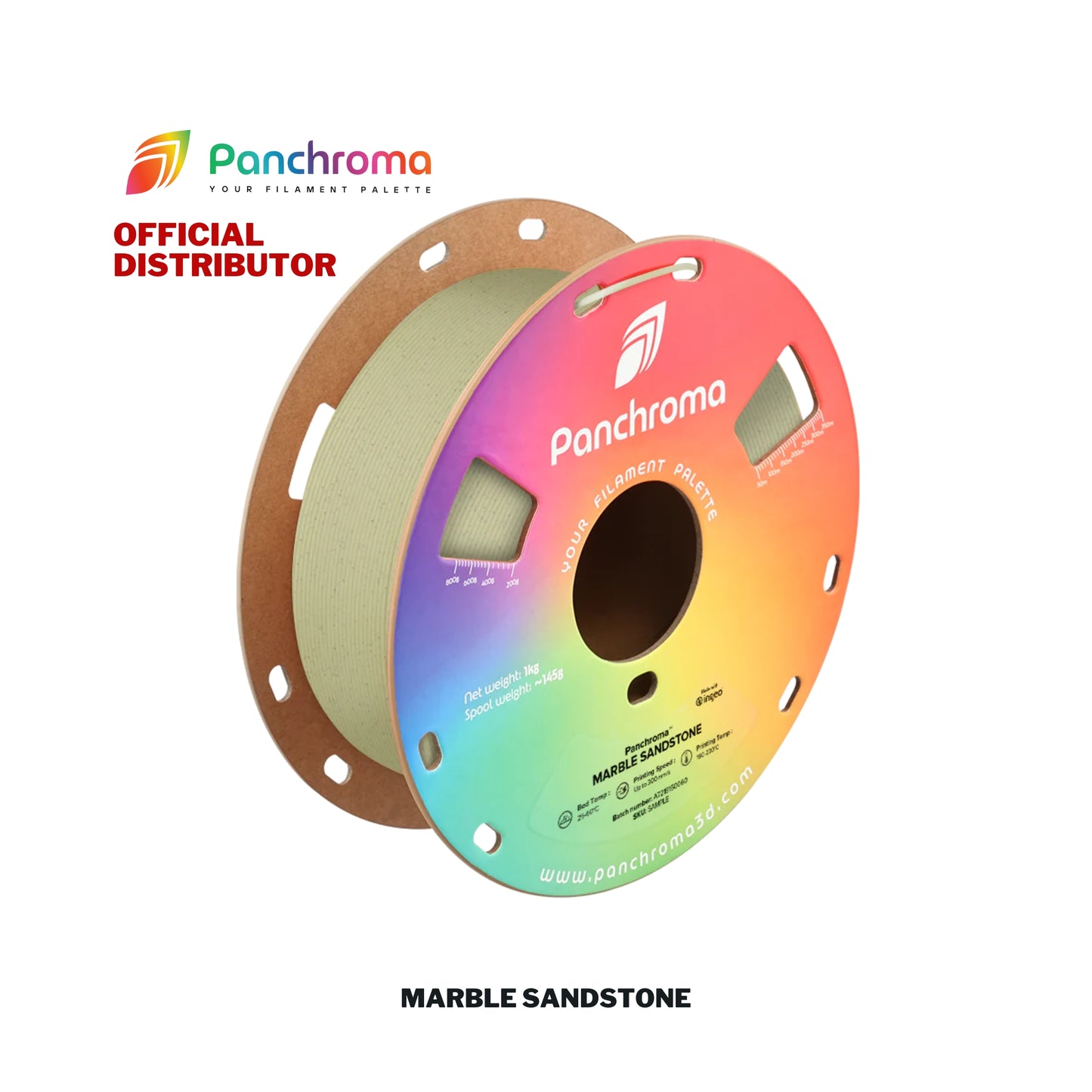 Polymaker Panchroma Marble PLA Filament