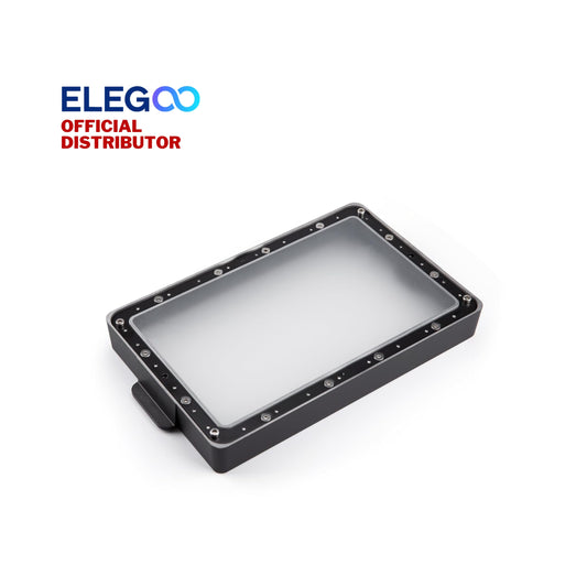 ELEGOO Metal Resin Tank Saturn 2/ Saturn 3 Resin 3D Printer, FEP Pre-Installed, Resin Vat Saturn 2/3