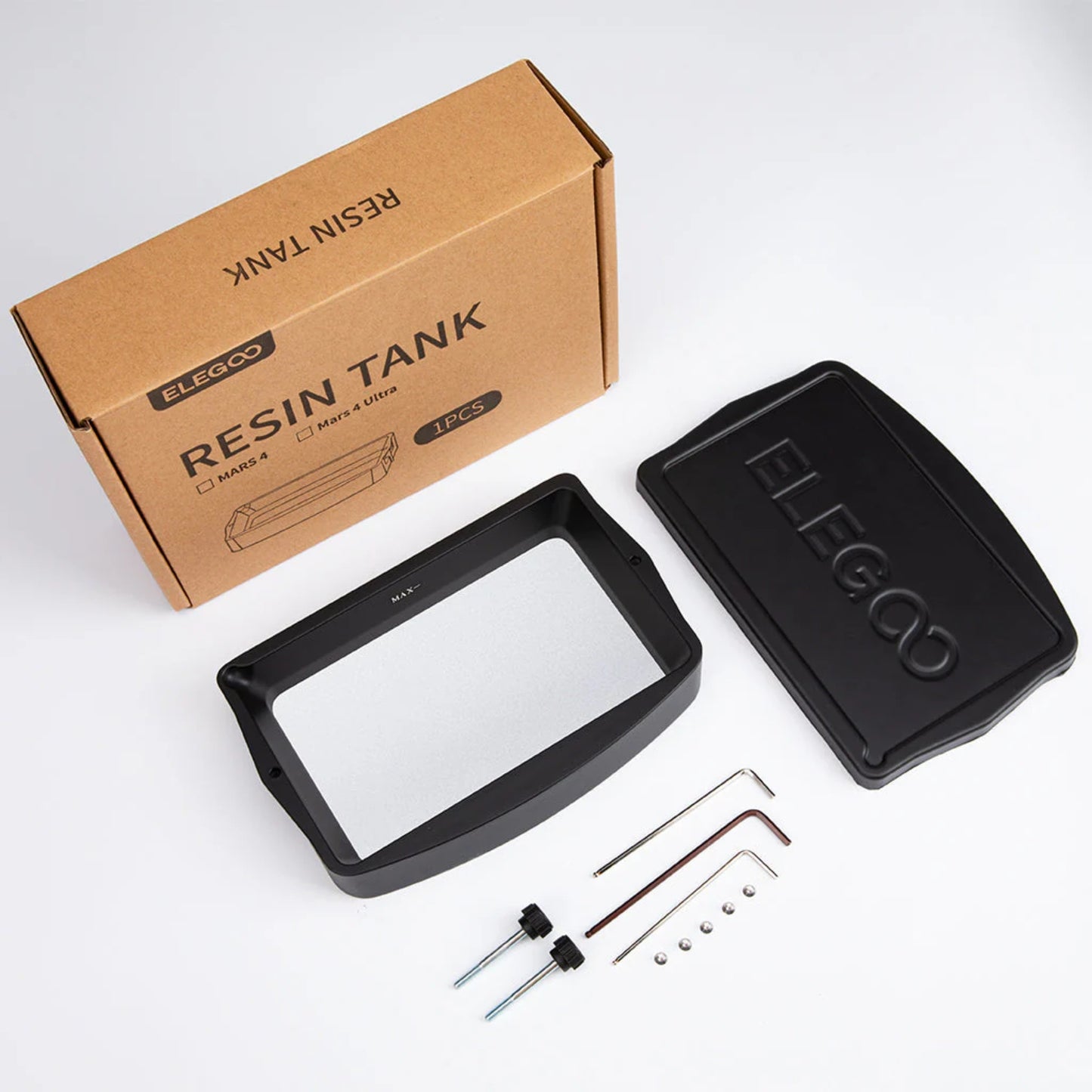 Elegoo Resin Tank for Mars 4 | Mars 4 Ultra Vat Tank FEP release liner film is pre-installed