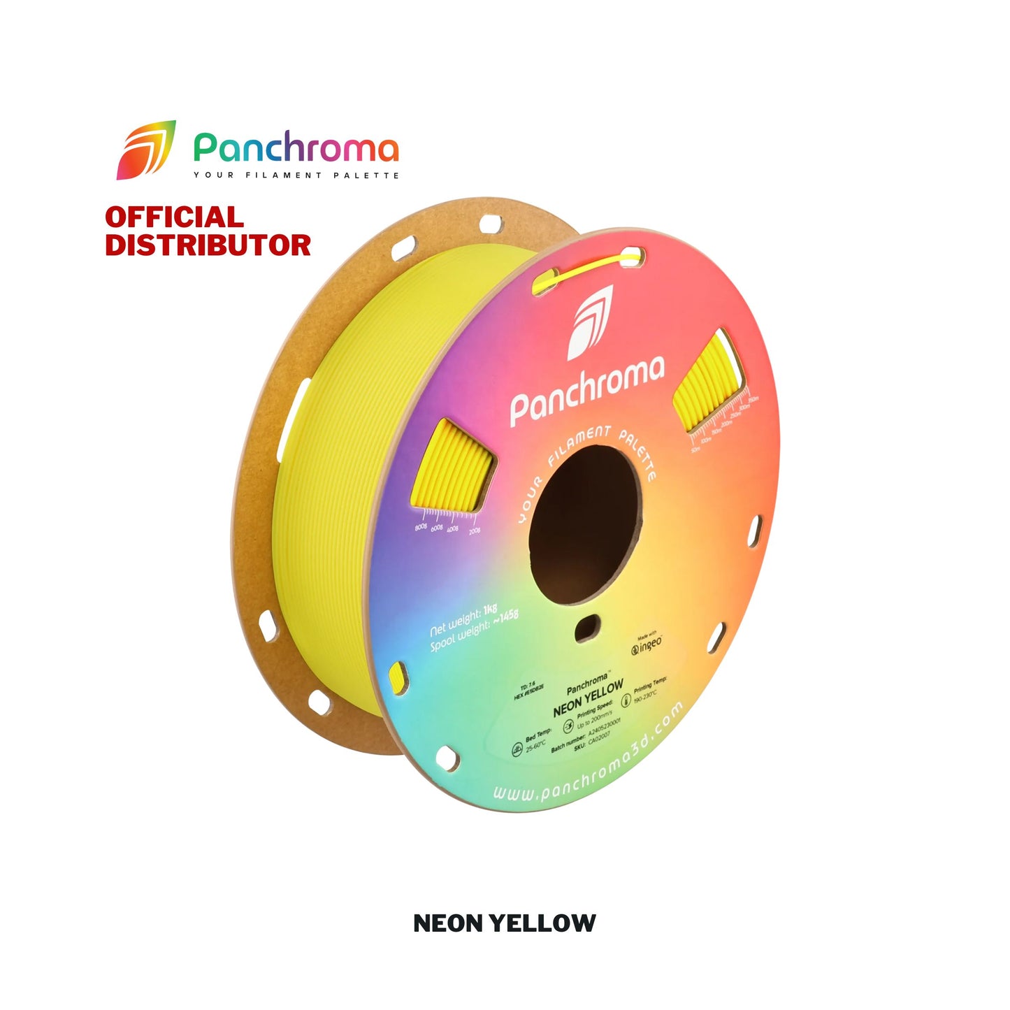 Polymaker Panchroma Neon PLA Filament