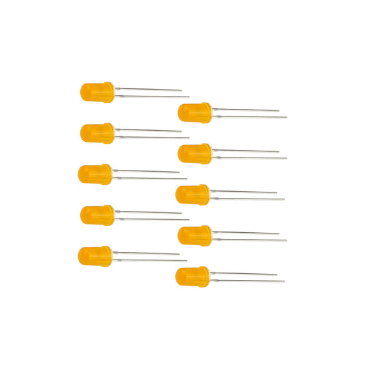 10pcs Orange LED 5mm