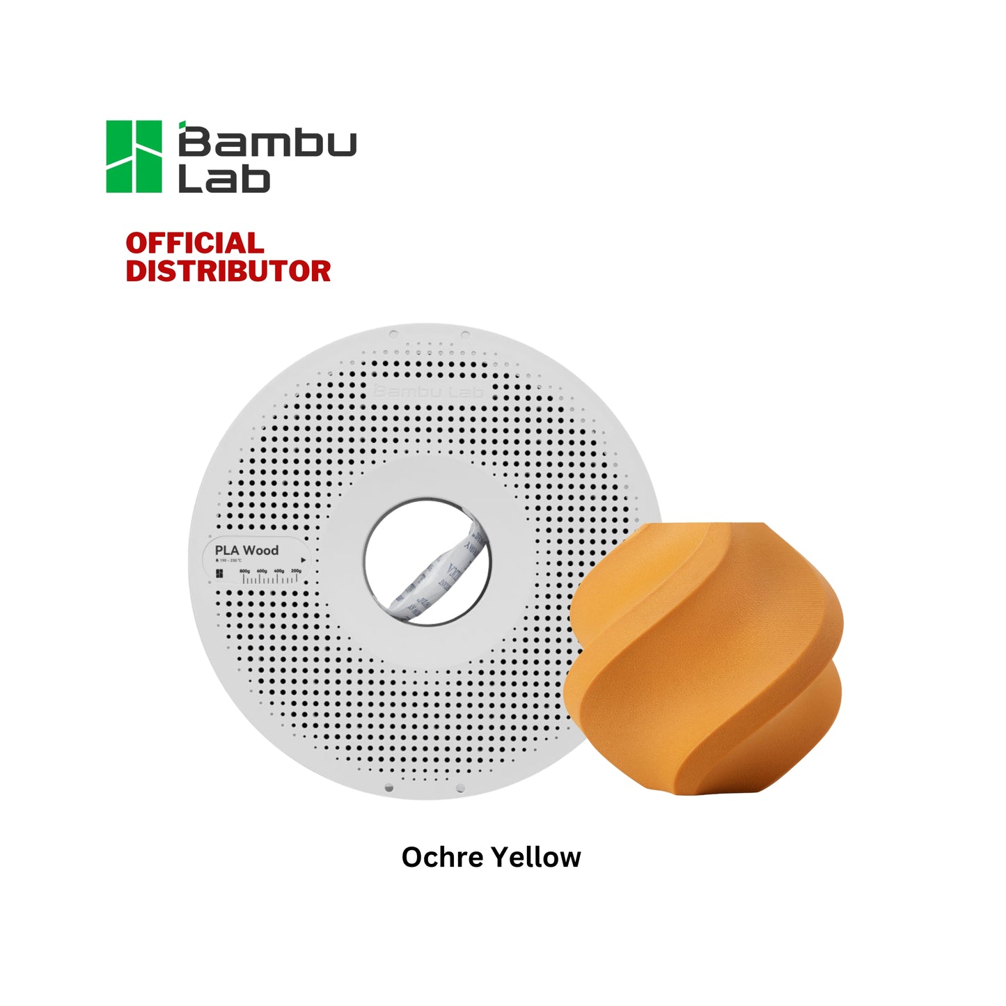 Bambu Lab PLA Wood Filament