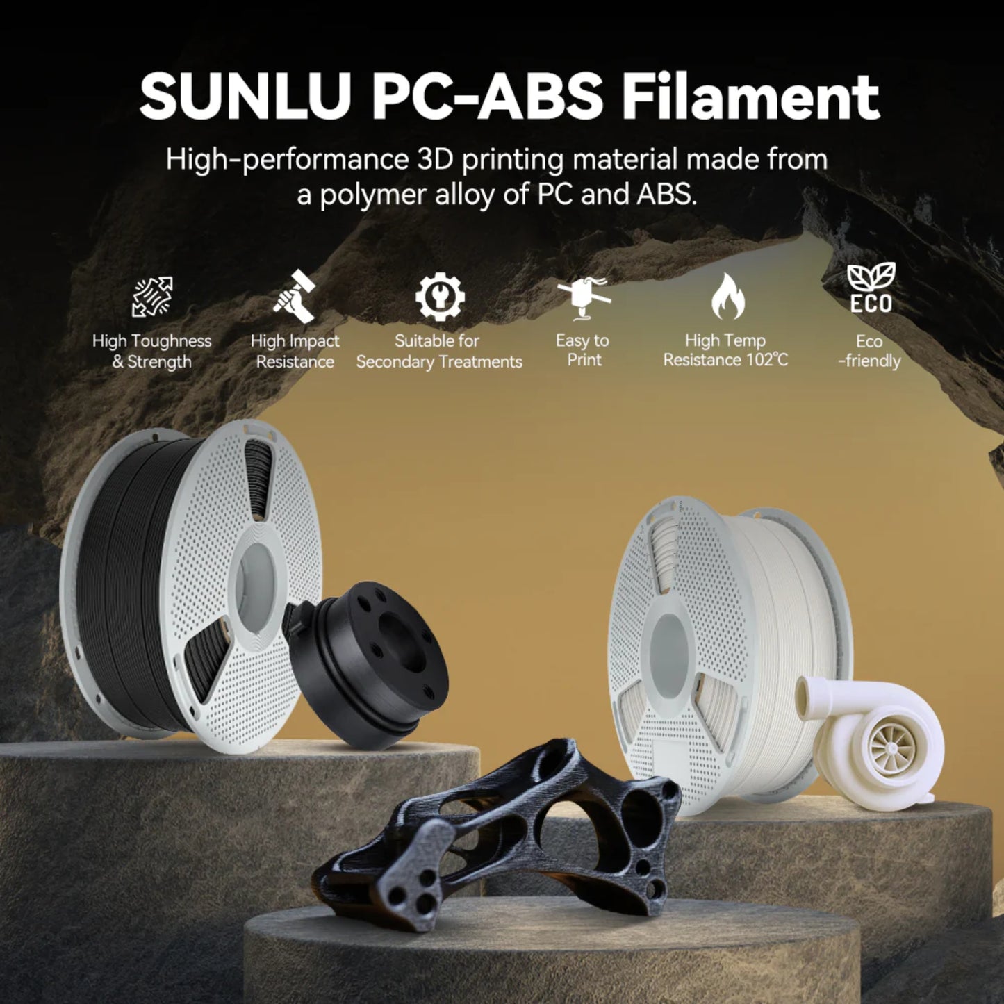 SUNLU PC-ABS White