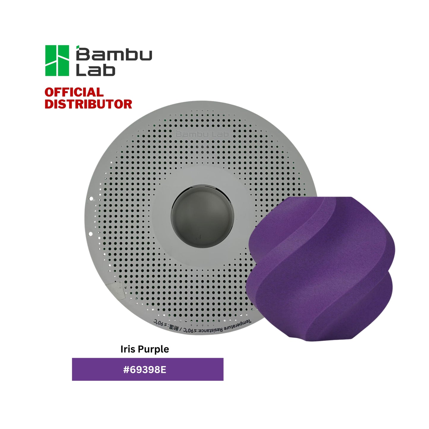 Bambu Lab PLA-CF 3D Printer Filament 1.75mm 1KG