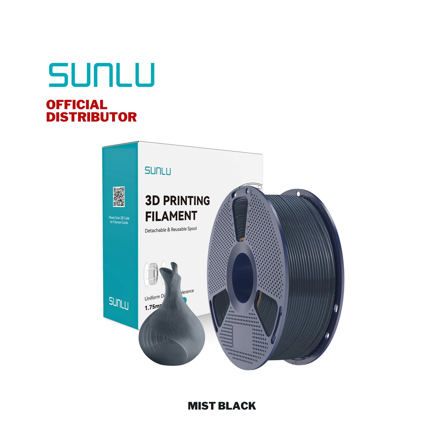 Sunlu PLA Filament Transparent