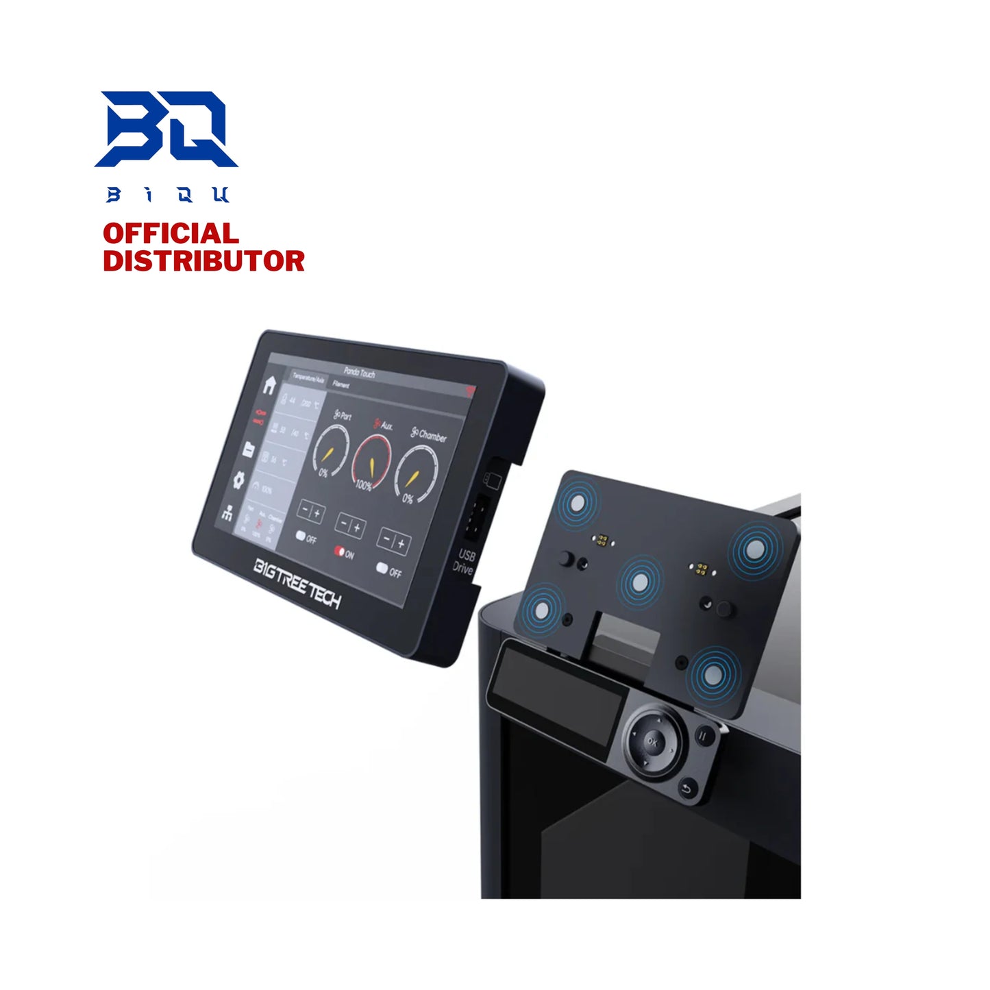 BIQU Panda Touch V1.0 - 5 Inch Touch Screen for Bambu Lab 3D Printer