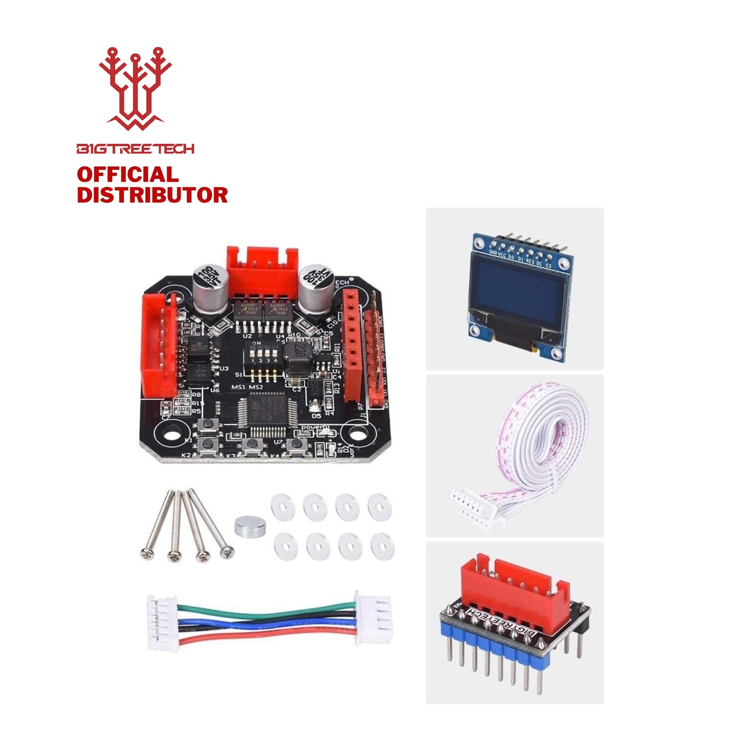 BIGTREETECH S42B V1.0 Closed Loop Driver Control Board and OLED 3D Printer Parts