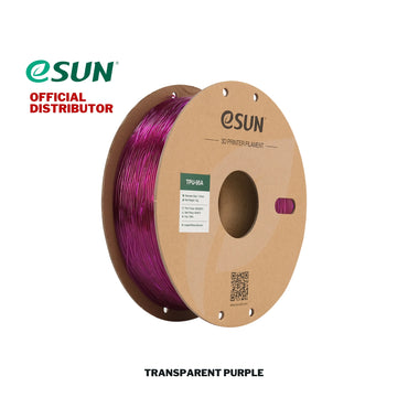 eSUN TPU 95A Transparent / Translucent 3D Printer Filament 1.75mm 1KG