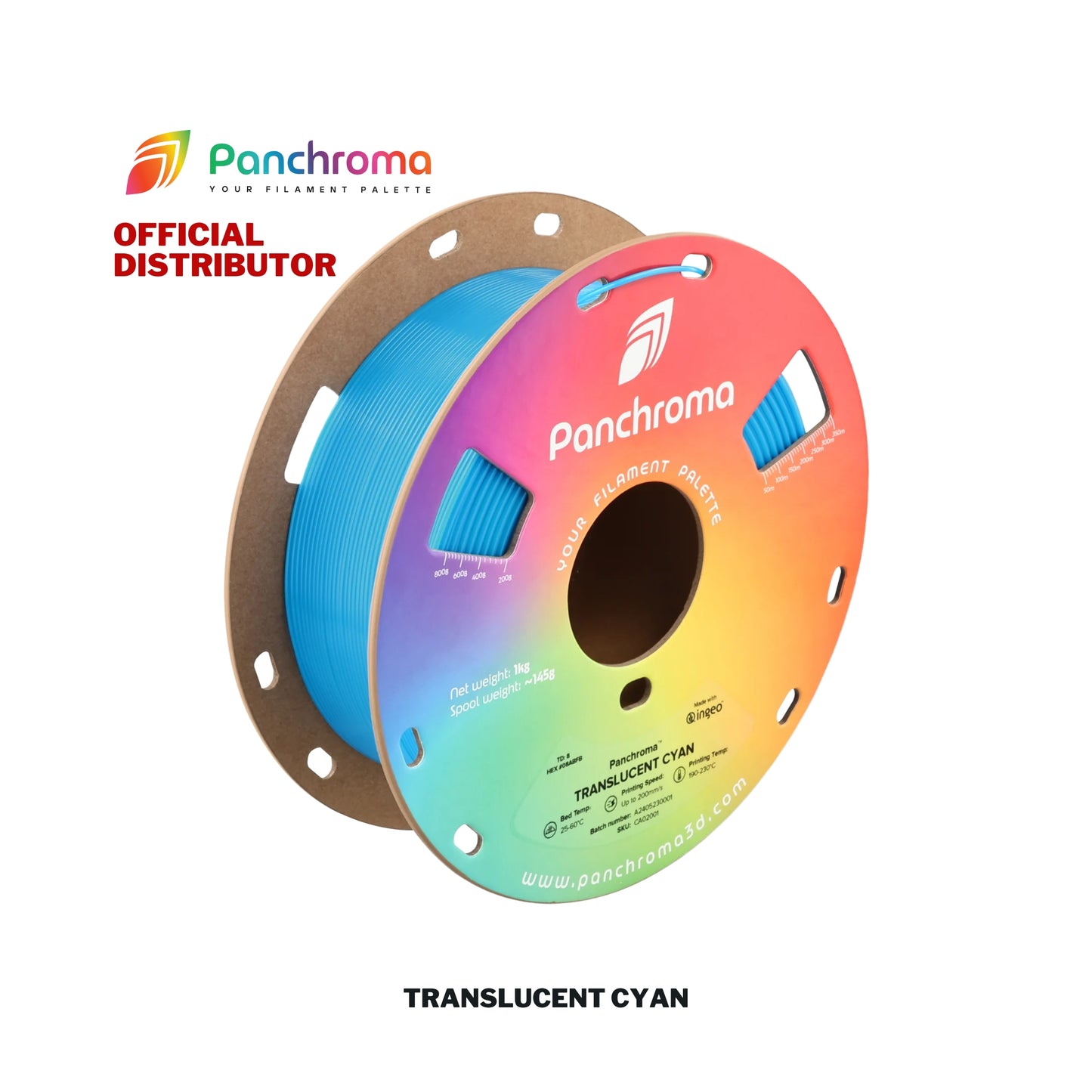 Polymaker Panchroma Translucent PLA Filament