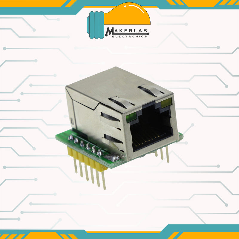 W5500 SPI Interface Ethernet Module