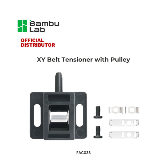 Bambu Lab XY Belt Tensioner with Pulley for P1 and X1 Series 3D Printer