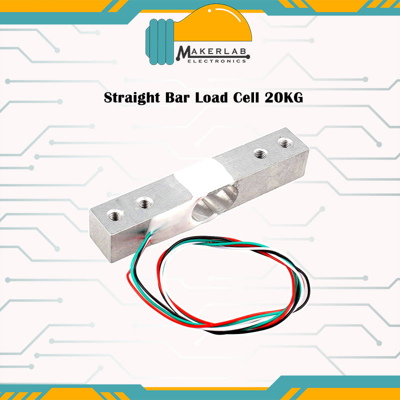 Straight Bar Load Cell Weight Sensor Load Cell Amplifier__ HX711 +5kg Load Cell