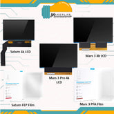 Elegoo 4k LCD Saturn S | Mars 3 | Mars 3 Pro with Temper | Jupiter PFA FEP Film | FEP Film