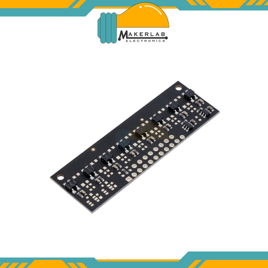 Pololu QTR-MD-03RC | QTR-MD-05RC Reflectance Sensor Array: 3-Channel | 5-Channel, 8mm Pitch, RC Output