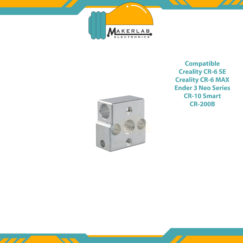 Creality Heater Block and Silicone Sock for Creality 3D Printers