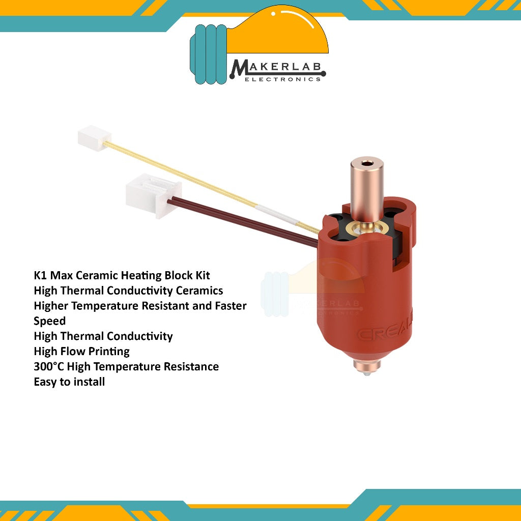 Creality K1 Ceramic Heating Block Hotend Kit 300°C Temperature High flow printing for K1 K1 Max