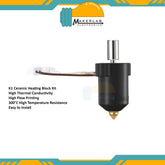 Creality K1 Ceramic Heating Block Hotend Kit 300°C Temperature High flow printing for K1 K1 Max