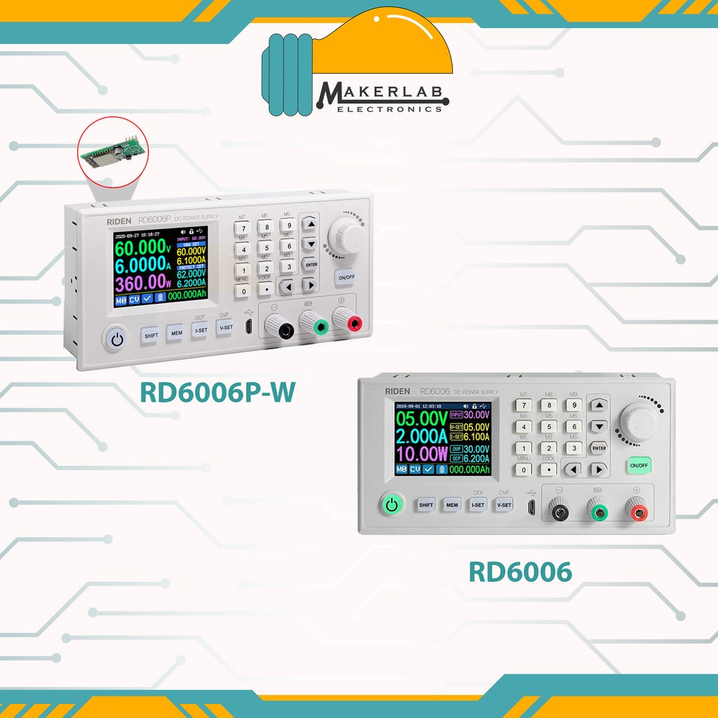 Riden Ruiden RD6006 | RD6006P-W Digital Control Switch Adjustable Power Supply DC Stabilized Power A
