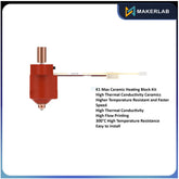 Creality K1 Ceramic Heating Block Hotend Kit 300°C Temperature High flow printing for K1 K1 Max