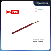 RS PRO Red 6 mm² Tri-rated Cable, 10 AWG, 84/0.3mm, 100m, PVC Insulation
