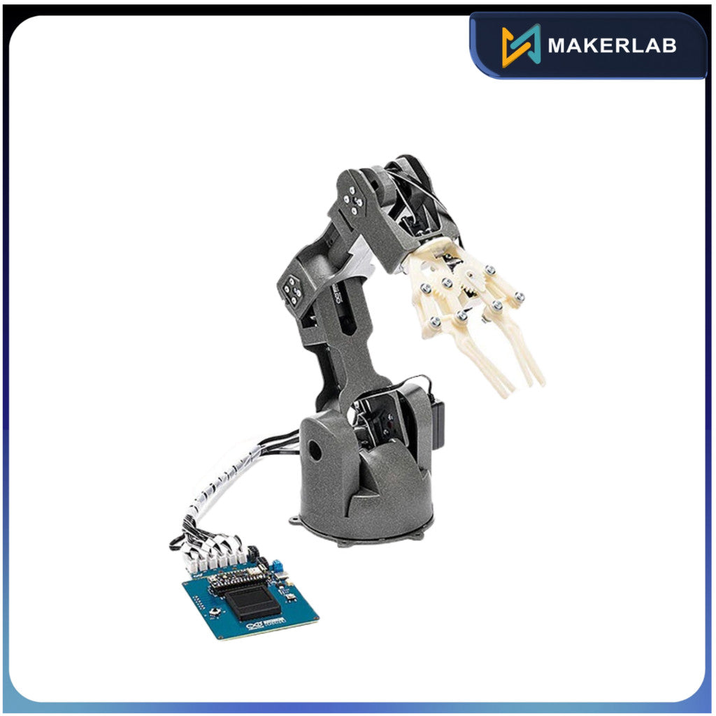 Arduino Robotic Arm Training Kit Braccio ++ T050002 – Makerlab