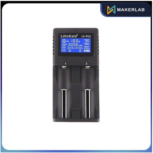 LiitoKala Lii-PD2/Lii-PD4 Battery Charger 26650 21700 18650 18350 14500 AA AAA