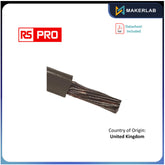 RS PRO Grey 4 mm² Tri-rated Cable, 12 AWG, 52/0.3 mm, 100m, PVC Insulation