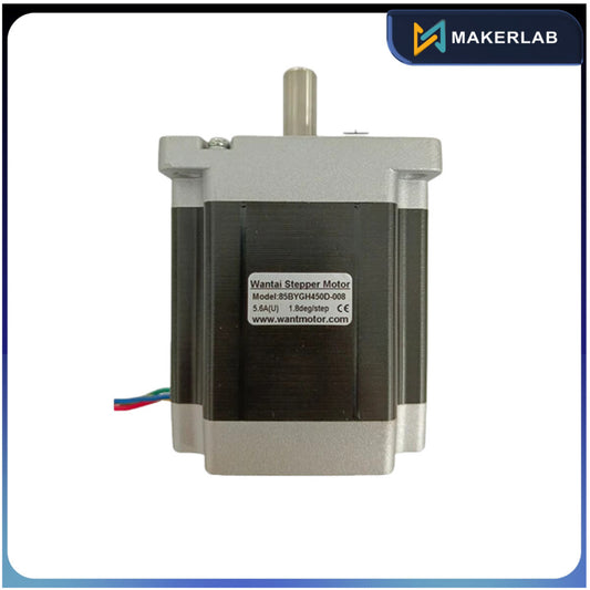 Wantai Stepper Motor Nema 34 70kg-cm 5.6A 100mm | Model 85BYGH450D-008