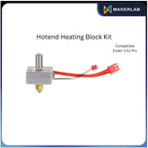 Creality Heating Block Kit 300C Titanium Alloy for Ender 3 S1 Pro (Stock Part) 3D Printer Spare part