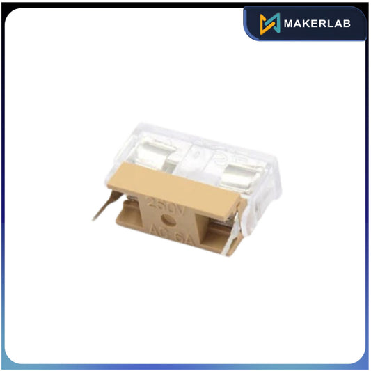 Fuse Holder 5x20 PCB Mounted with Cover