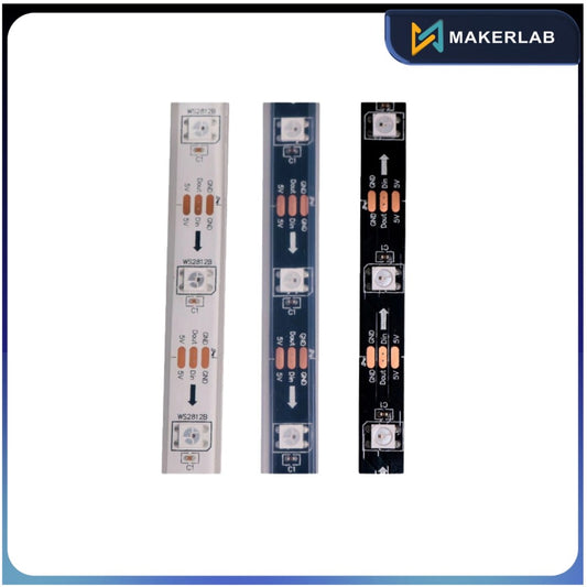 5V SK6812 Neopixel Programmable RGB LED Strip 60 LEDs/M IP65 IP67 3 wires - 1 Roll of 5 meters